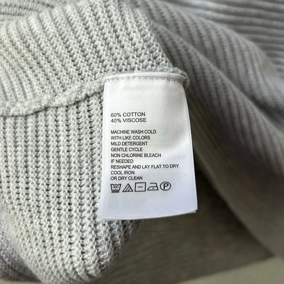 Tommy Bahama Bonita Ottoman Short-Sleeve Sweater in Gray - Picture 5 of 7